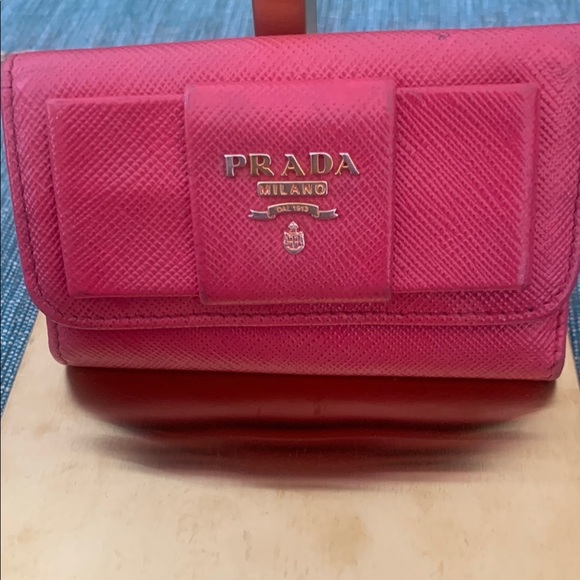 Prada Pink Women’s card holder - Picture 1 of 9